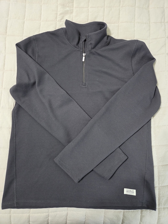 Peloton Other - Peloton Men's Half-Zip Waffle Pullover - Dark Gray